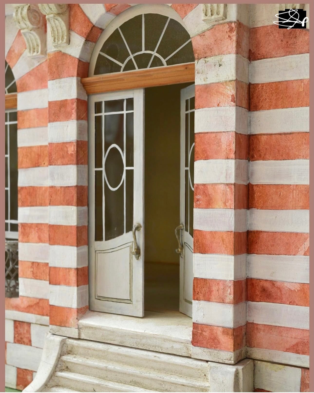 Red Brick Glass Roof House (2nd Empire)