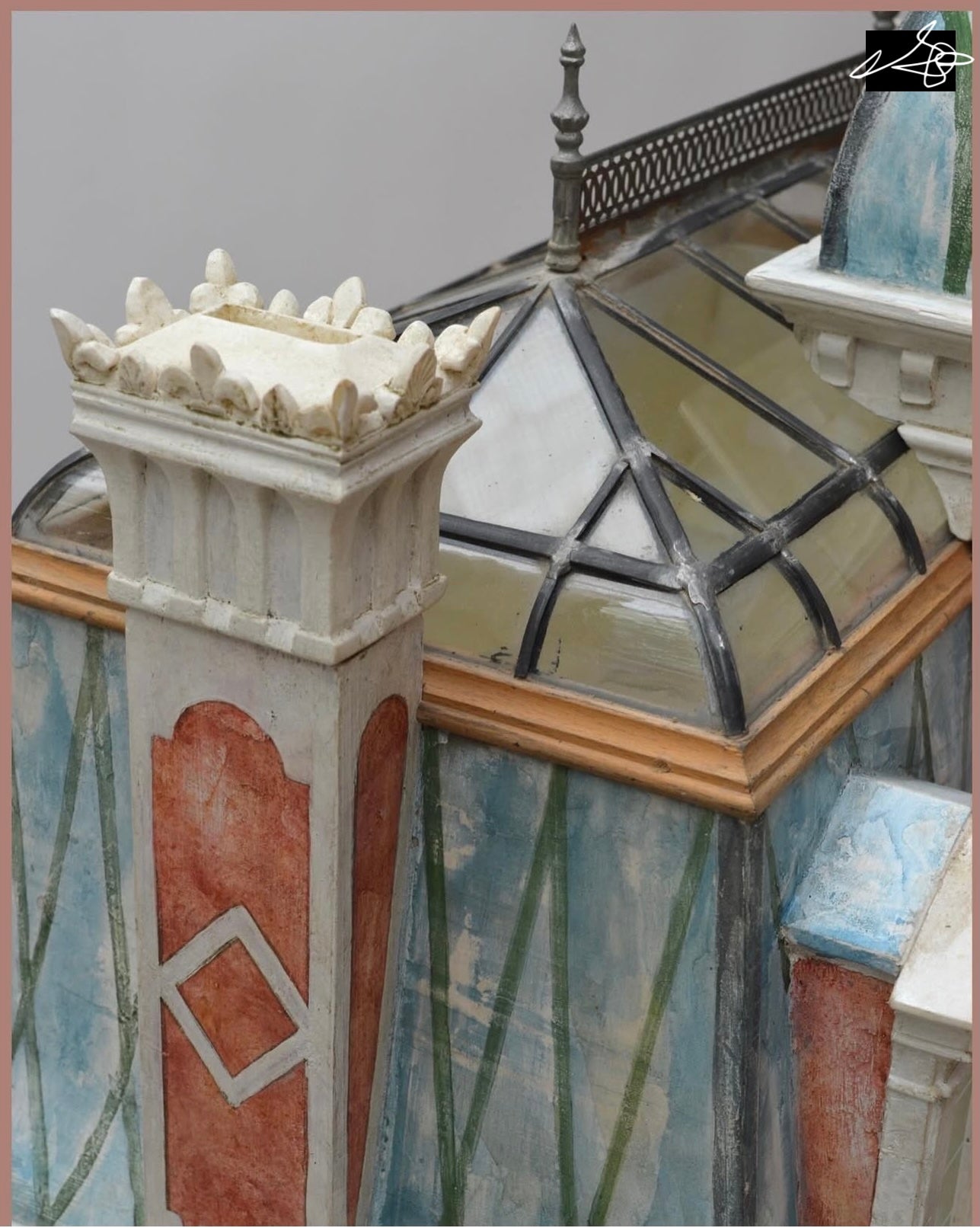 Red Brick Glass Roof House (2nd Empire)